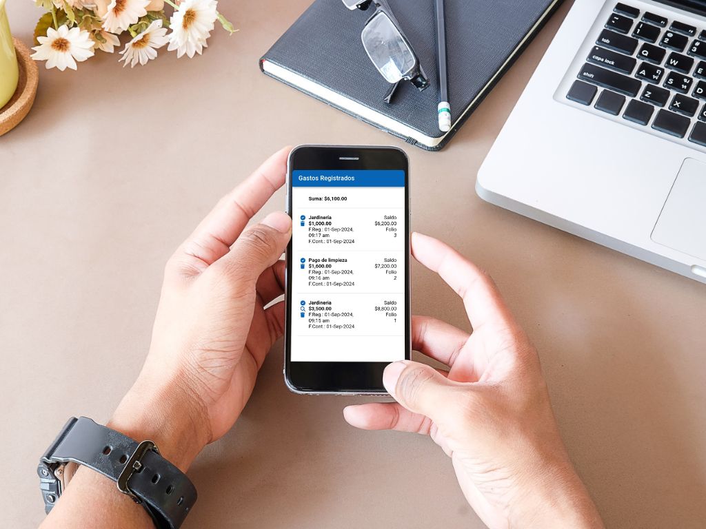 Gestión de cuentas y finanzas en condominios mediante software